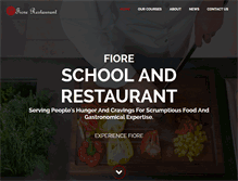 Tablet Screenshot of fiorerestaurant.net